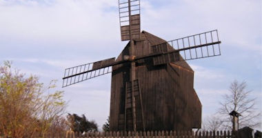 Klobouky u Brna – větrný mlýn německého typu