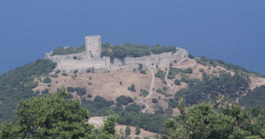 Řecko, Pierie – hrad Platamon (Πλαταμώνα)