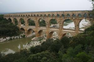 Francie, Provence - Pont du Gard